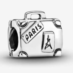 Pandora Sterling Silver Suitcase Charm 790362
